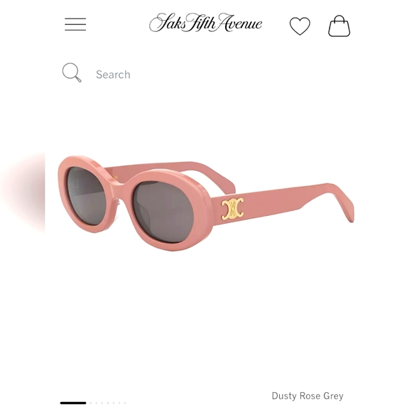 Celine’s Triomphe sunglasses pink🔥NWT🔥NEVER USED! ZERO SCRATCHES!A+ - Picture 9 of 17
